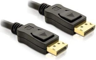 Delock cable Displayport M/M 3m gold цена и информация | Кабели и провода | 220.lv