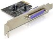 Delock card pci express -> lpt (Db25) cena un informācija | Kontrolieri | 220.lv