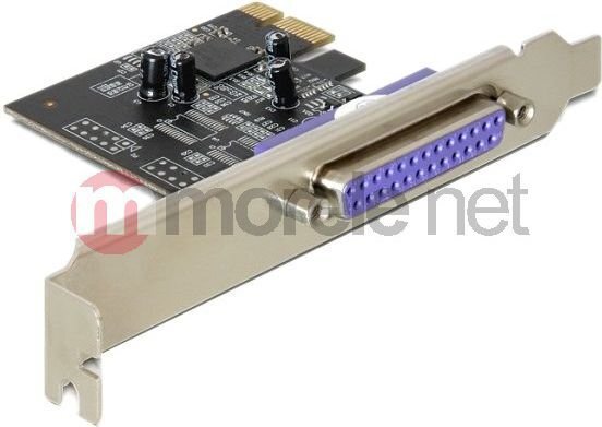 Delock card pci express -> lpt (Db25) цена и информация | Kontrolieri | 220.lv