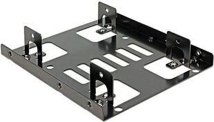 Delock Installation frame 3.5'' -> 2 x 2.5'' HDD цена и информация | Аксессуары для компонентов | 220.lv