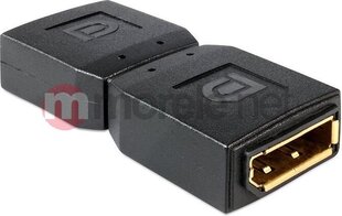 Delock adapter Displayport female > Displayport female Gender Changer cena un informācija | Adapteri un USB centrmezgli | 220.lv