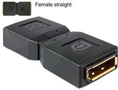 Delock adapter Displayport female > Displayport female Gender Changer цена и информация | Адаптеры и USB разветвители | 220.lv