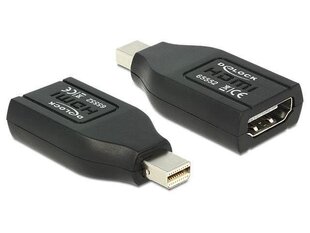 Delock Adapter mini Displayport 1.1 male &gt; HDMI female cena un informācija | Televizoru un Smart TV aksesuāri | 220.lv