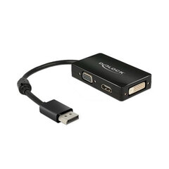 Delock Adapter Displayport 1.1 цена и информация | Адаптеры и USB разветвители | 220.lv