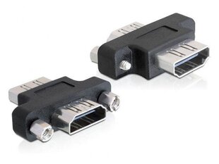 Delock adapter HDMI(F)->HDMI(F) barrel cena un informācija | Adapteri un USB centrmezgli | 220.lv