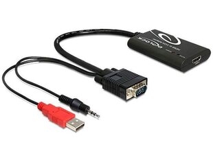 Delock 62407 цена и информация | Адаптеры и USB разветвители | 220.lv