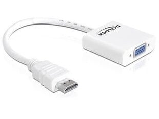 Delock адаптер HDMI(M)->VGA(F) цена и информация | Адаптеры и USB разветвители | 220.lv