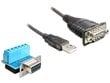 Delock Adapter USB 2.0 > 1 x Serial RS-422/485 cena un informācija | Adapteri un USB centrmezgli | 220.lv