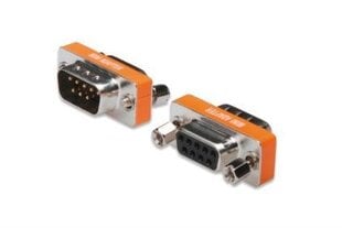 ASSMANN Adapter RS232 null-modem DSUB9 M (plug)/DSUB9 F (jack) cena un informācija | Digitus Datortehnika | 220.lv