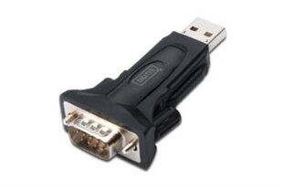 Digitus USB to serial adapter, USB 2.0 cena un informācija | Televizoru un Smart TV aksesuāri | 220.lv
