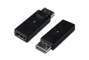 ASSMANN Displayport 1.1a Adapter DP M (jack)/HDMI A F (jack) black цена и информация | Кабели и провода | 220.lv
