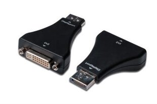 Адаптер Assmann DisplayPort/DVI-I M/Z цена и информация | Аксессуары для компьютерных игр | 220.lv