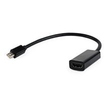 Interfeisa adapteris Gembird mini displayport 1.1-> HDMI, uz kabeļa, melns цена и информация | Adapteri un USB centrmezgli | 220.lv