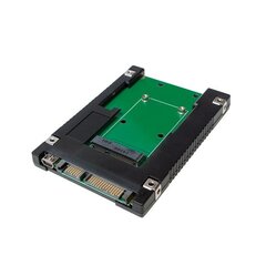 LOGILINK - mSATA SSD to 2,5 Inch SATA Adapter cena un informācija | Komponentu piederumi | 220.lv