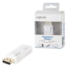 LOGILINK - 4K DisplayPort 1.2 to HDMI Adapter cena un informācija | Logilink Datortehnikas piederumi | 220.lv