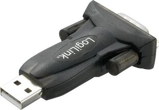 LogiLink - Адаптер USB2.0 RS 9-контактный цена и информация | Адаптеры и USB разветвители | 220.lv