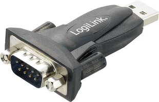 LOGILINK - Adapter USB 2.0 to serial port, WINDOWS 8 cena un informācija | Adapteri un USB centrmezgli | 220.lv