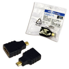 LogiLink HDMI A - Micro HDMI D cena un informācija | Gaming aksesuāri | 220.lv