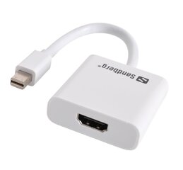 Adapter Sandberg Mini DisplayPort>HDMI cena un informācija | Gaming aksesuāri | 220.lv