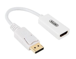 Unitek DisplayPort Male, HDMI Type A Female cena un informācija | Gaming aksesuāri | 220.lv