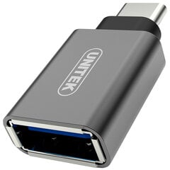 Adapteris Unitek - USB TYP -C uz USB (F); Y-A025CGY цена и информация | Адаптеры и USB разветвители | 220.lv