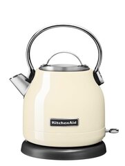 KitchenAid 1,25 L tējkanna 5KEK1222EAC (almond cream) цена и информация | Электрочайники | 220.lv