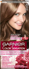 Ilgnoturīga matu krāsa Garnier Color Sensation 110 ml, 6.0 Precious Dark Blond cena un informācija | Matu krāsas | 220.lv