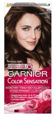 Ilgnoturīga matu krāsa Garnier Color Sensation 110 ml, 4.0 Deep Brown цена и информация | Краска для волос | 220.lv