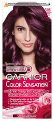 Ilgnoturīga matu krāsa Garnier Color Sensation 110 ml, 3.16 Deep Amethyste cena un informācija | Matu krāsas | 220.lv