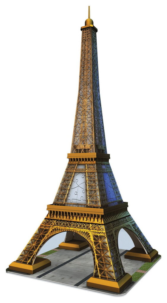 3D puzle Ravensburger Eiffel Tower, 216 detaļas цена и информация | Puzles, 3D puzles | 220.lv