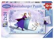 Puzle Ravensburger Frozen, Ledus sirds, 2x24 gab. cena un informācija | Puzles, 3D puzles | 220.lv