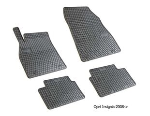 Gumijas paklāji Opel Insignia cena un informācija | Gumijas paklājiņi pēc auto modeļiem | 220.lv