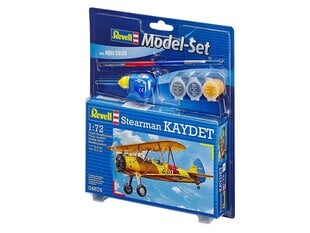 Подарочный набор Revell - Stearman Kaydet 1/72, 64676 цена и информация | Конструктор автомобилей игрушки для мальчиков | 220.lv