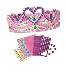 Tiara ar sirds dizainu Sticky Mosaics Heart Tiara, 629277 cena un informācija | Rotaļlietas meitenēm | 220.lv