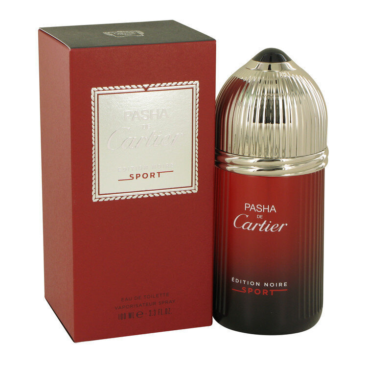 Tualetes ūdens vīriešiem Cartier Pasha De Cartier Edition Noire Sport, EDT, 100 ml цена и информация | Vīriešu smaržas | 220.lv