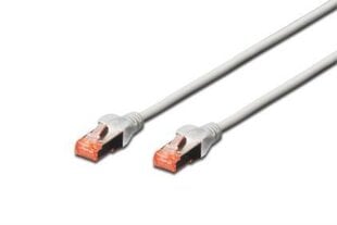 DIGITUS Premium CAT 6 SSTP patch cable, Length 20m, Color grey cena un informācija | Kabeļi un vadi | 220.lv