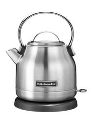 KitchenAid 1,25 L tējkanna 5KEK1222SX (nerūsējošais tērauds) цена и информация | Электрочайники | 220.lv