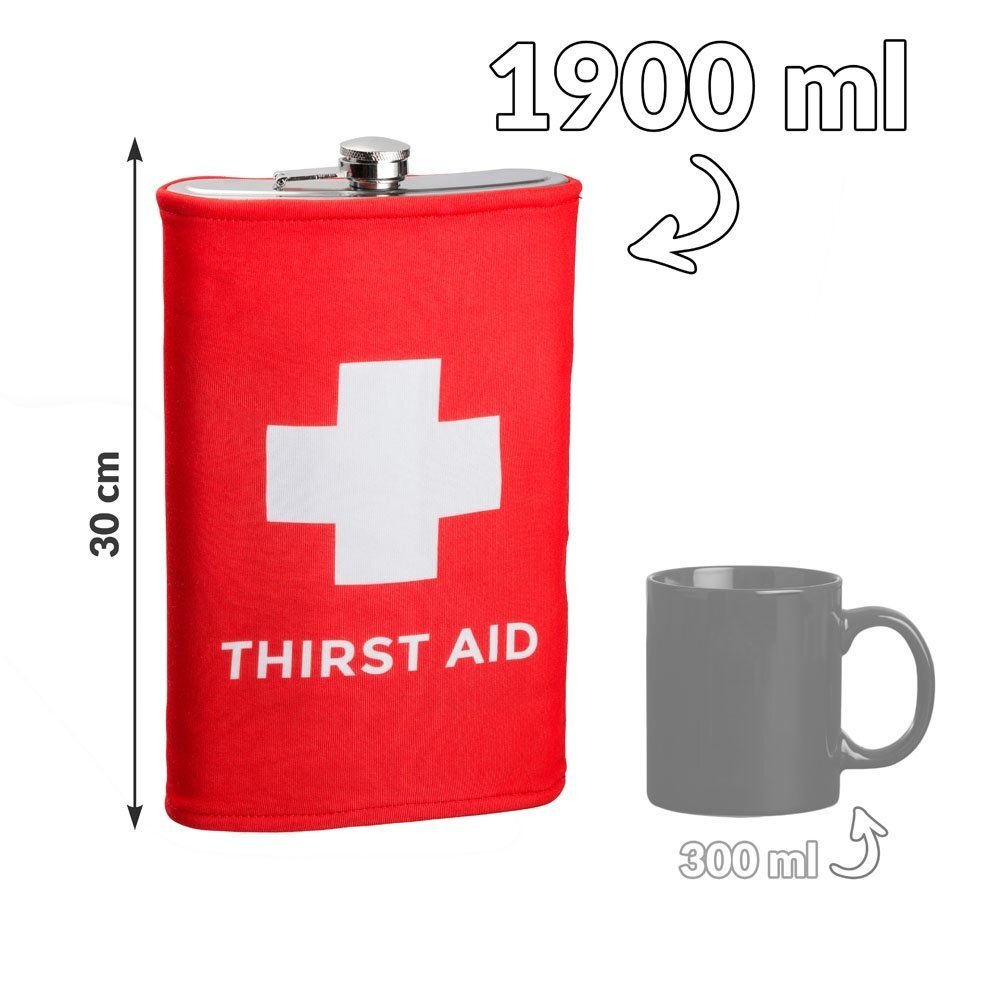 Gigantiska blašķe "Thirst Aid" цена и информация | Ballītēm un svētkiem | 220.lv