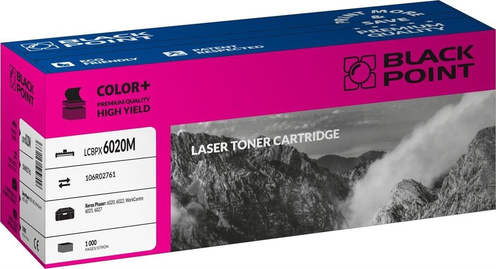 Toner Black Point LCBPX6020M | magenta | 1000 pp | Xerox 106R02761 cena un informācija | Kārtridži lāzerprinteriem | 220.lv