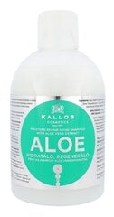 Šampūns bojātiem matiem Kallos Aloe Vera Moisture 1000 ml cena un informācija | Šampūni | 220.lv
