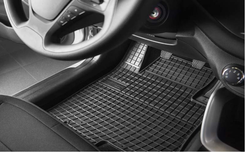 Gumijas paklāji AUDI Q5 2009-> /4pc, 0725 цена и информация | Gumijas paklājiņi pēc auto modeļiem | 220.lv