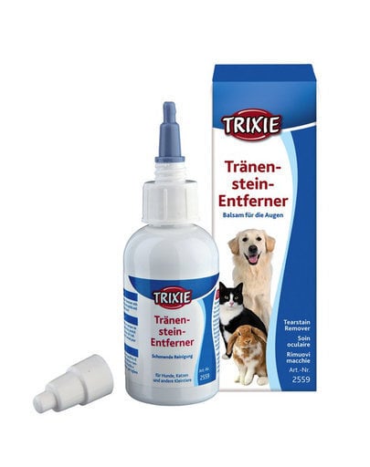 Trixie līdzeklis asaru un asaru traipu noņemšanai, 50 ml cena un informācija | Vitamīni, uztura bagātinātāji, pretparazītu līdzekļi suņiem | 220.lv