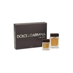 Komplekts Dolce & Gabbana The One: edt 100 ml + edt 30 ml cena un informācija | Vīriešu smaržas | 220.lv