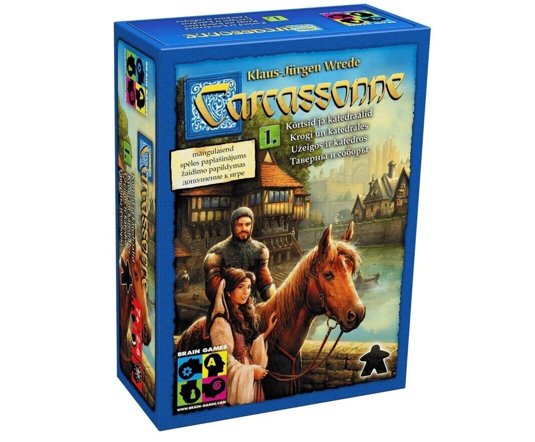 Galda spēle Carcassonne: Inns and Cathedrals LT, LV, EE, RU cena un informācija | Galda spēles | 220.lv