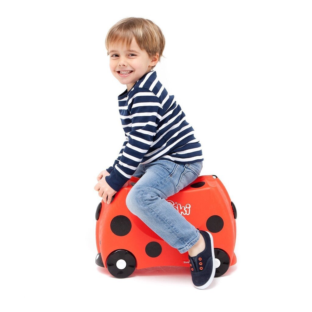 Bērnu koferis Trunki Ladybug Harley цена и информация | Koferi, ceļojumu somas | 220.lv