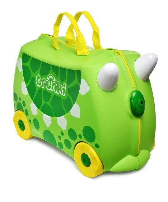 Bērnu koferis Trunki Dudley Dinosaur cena un informācija | Koferi, ceļojumu somas | 220.lv