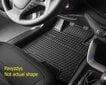Gumijas paklāji Volkswagen Golf V, VI 2003-2012 цена и информация | Gumijas paklājiņi pēc auto modeļiem | 220.lv