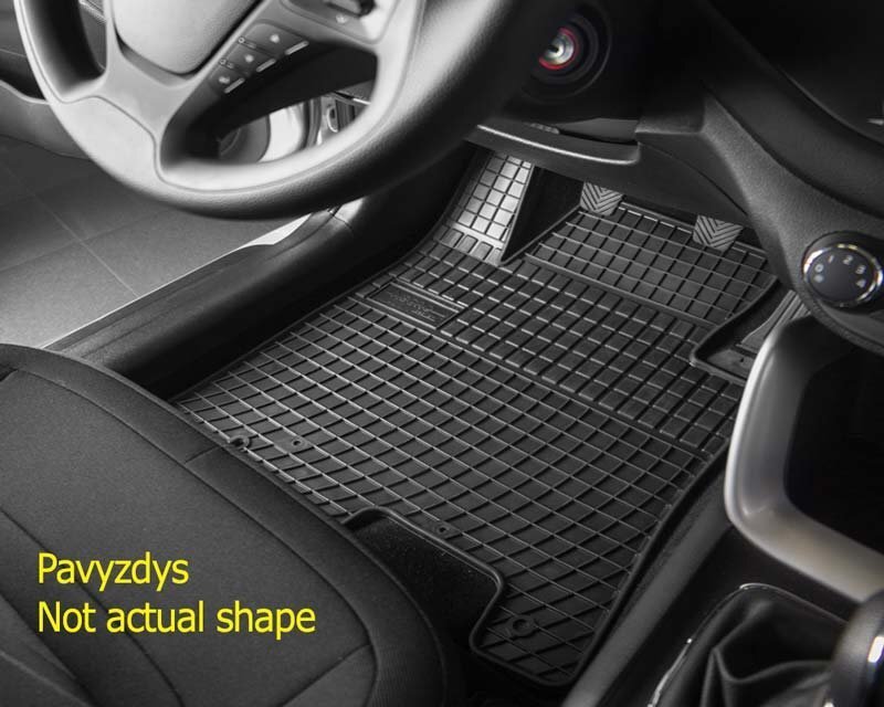 Gumijas paklāji Volkswagen Golf VII 2012--> cena un informācija | Gumijas paklājiņi pēc auto modeļiem | 220.lv