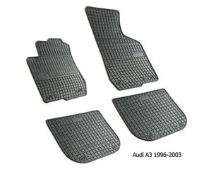 Gumijas paklāji AUDI A3 1996-2003 cena un informācija | Gumijas paklājiņi pēc auto modeļiem | 220.lv