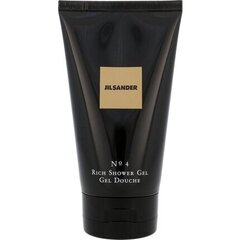 Dušas želeja Jil Sander No.4 sievietēm 150 ml cena un informācija | Parfimēta sieviešu kosmētika | 220.lv